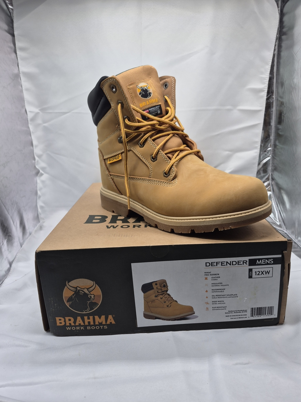 Brahma Defender Men's Tan Work Boot